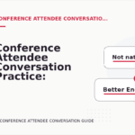 Conference Attendee Conversation Practice: Formal and Friendly Versions